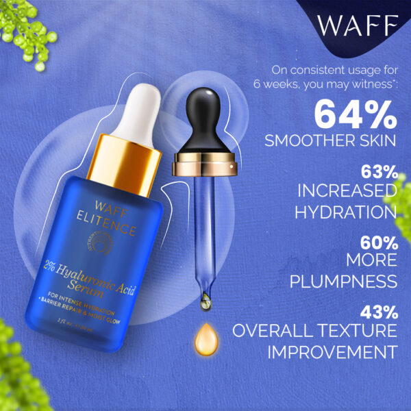 WAFF Elitence 2% Hyaluronic Acid Serum
