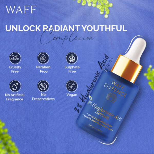 WAFF Elitence 2% Hyaluronic Acid Serum
