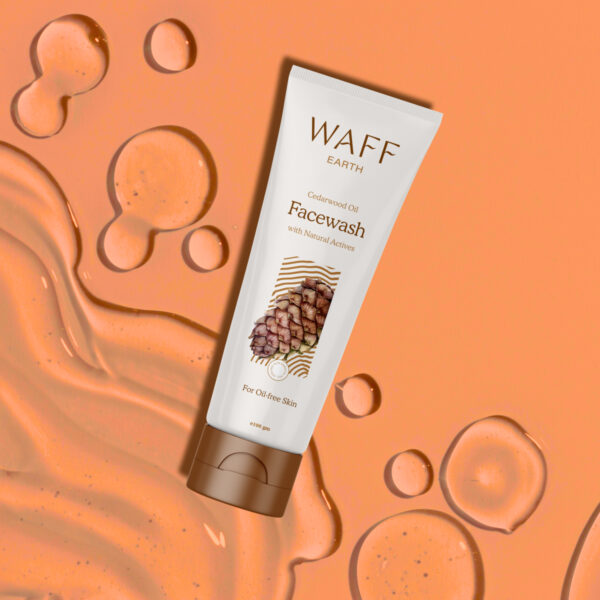 WAFF Earth Facewash for Acne-Prone & Oily Skin (100ml)