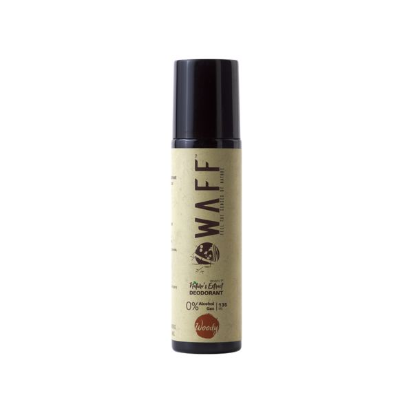 WAFF Woody Deodorant - For Men & Women