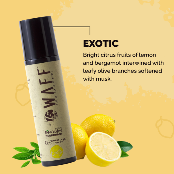 WAFF Exotic Deodorant - For Men & Women