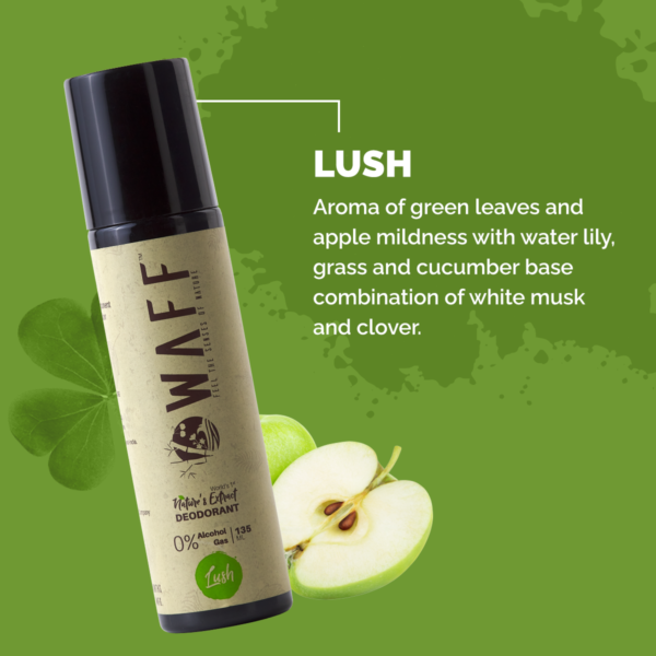 WAFF Lush Deodorant - For Men & Women