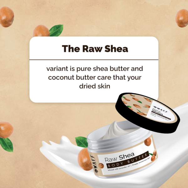 WAFF Shea Body Butter - Raw Shea