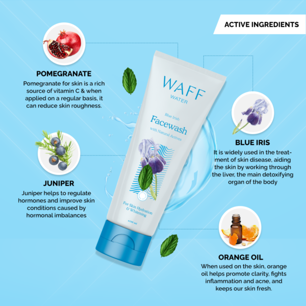WAFF Water Facewash For Dry Skin (100ml)