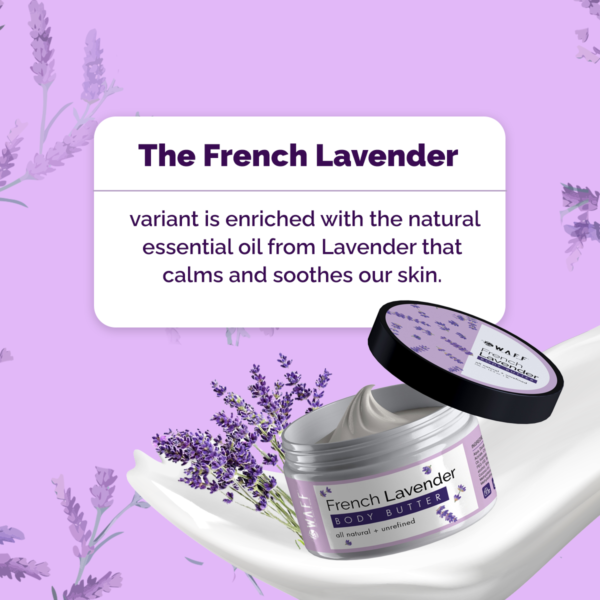 WAFF Lavender Body Butter - French Lavender