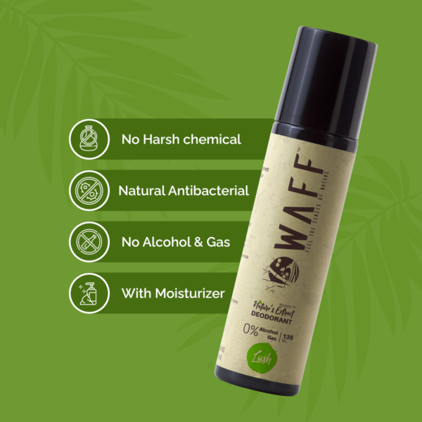 WAFF Lush Deodorant - For Men & Women
