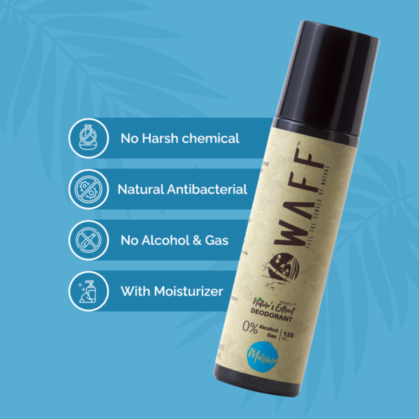 WAFF Marine Deodorant - For Men & Women