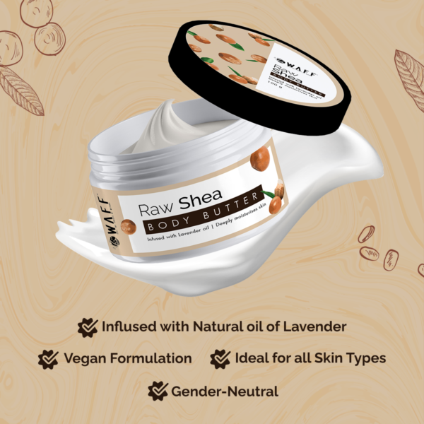 WAFF Shea Body Butter - Raw Shea