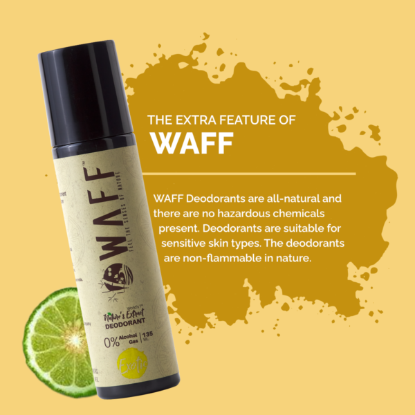 WAFF Exotic Deodorant - For Men & Women
